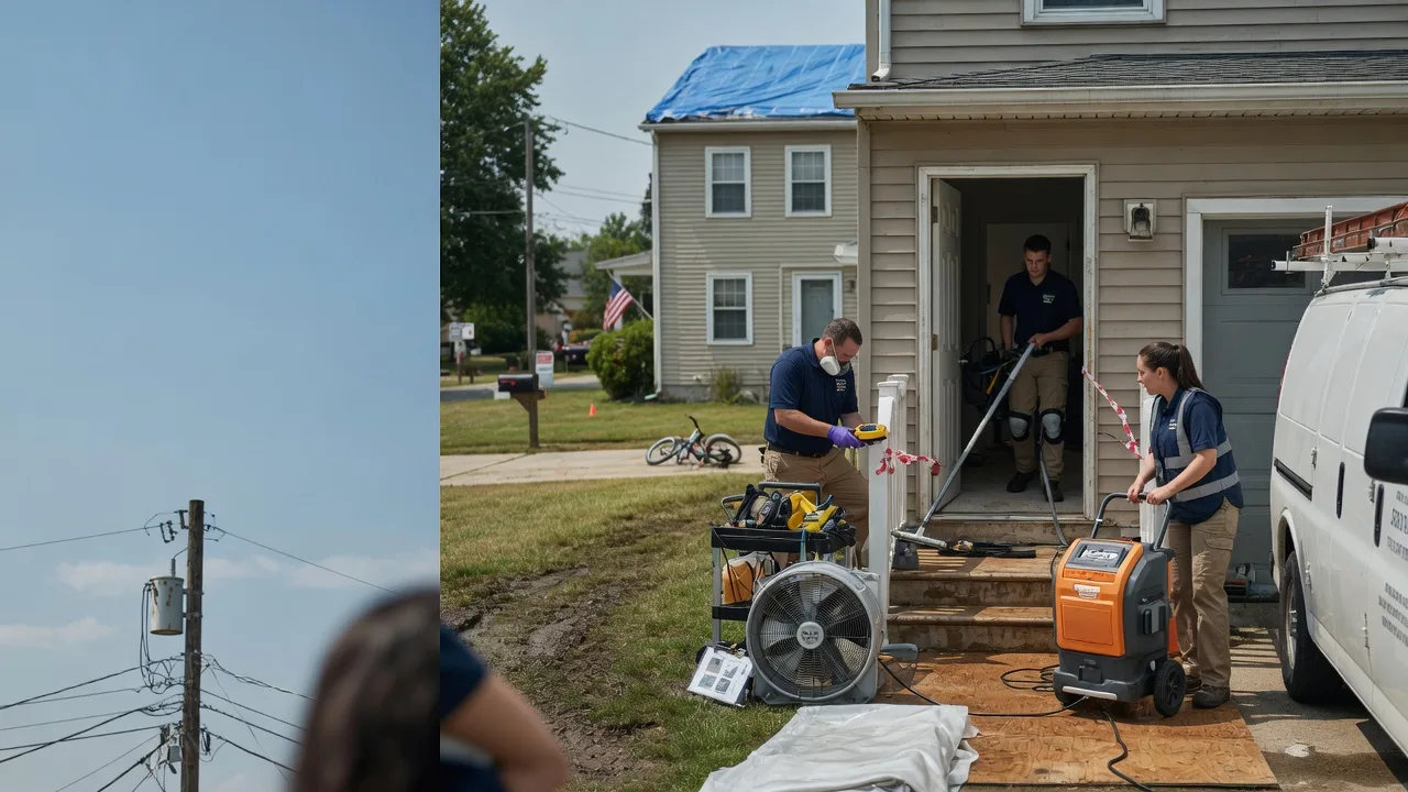 Water Damage Repair in Bally, PA near me